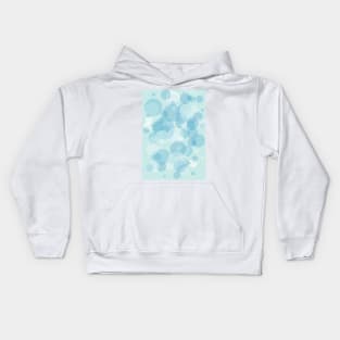 Blue Bubbles Kids Hoodie